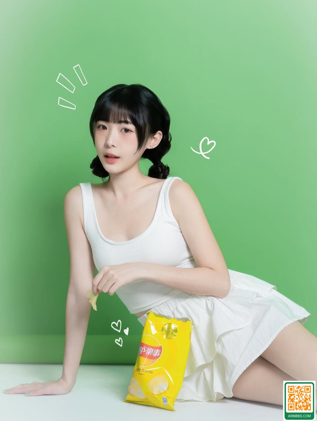 「衣浠」甜美清純誘惑一次滿足 網友都戀愛了 (10P)