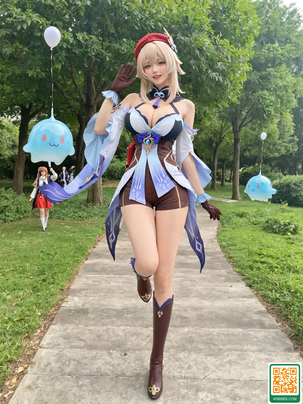 ★PATREON★ [SweetyheartAI] - Genshin Girls Stroll Park - 1