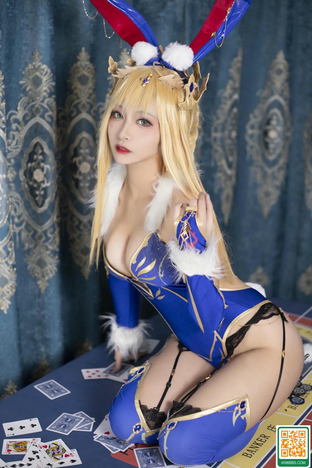 【網路收集系列】洛璃LoLiSAMA FGO 白槍呆兔女郎【57P】