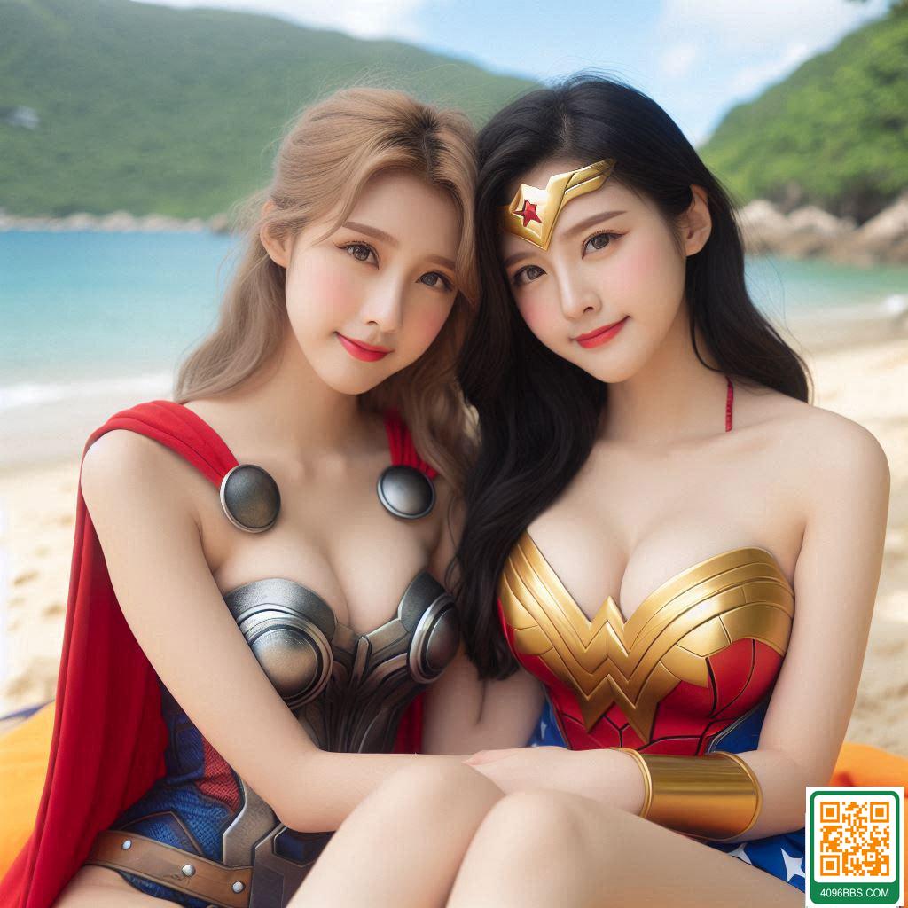 Cosplay系列．漫威英雌（一）依偎